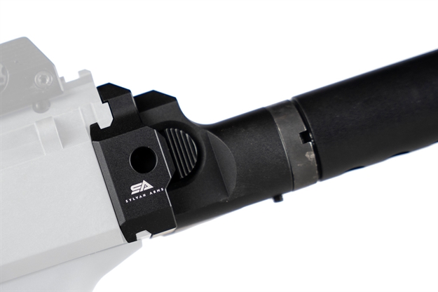 Picture of  Sylvan Arms Czs100-V2 CZ Scorpion Folding Stock Adaptor Aluminum Black Anodized CZ Scorpion Style 852237007426