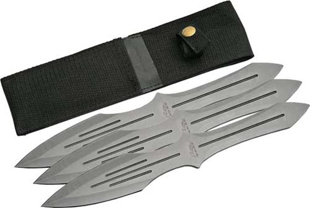 Picture of Szco Rite Edge Rite Edge 10" Pro Thrower Knife 3Pc Set W/Sheath 211230SL