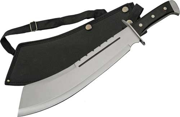 Picture of Szco Rite Edge Rite Edge 13.5" Black Bully Machete SS Blade W/Shth 926948BK