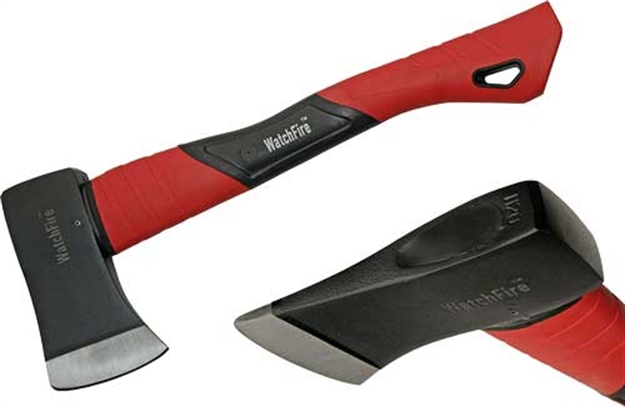 Picture of Szco Rite Edge Rite Edge 14" Fiberglass Camp AX Red Handle 4" Blade AX6801 801608168105