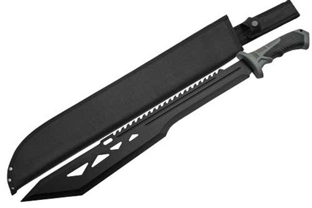 Picture of Szco Rite Edge Rite Edge 20" Macho Machete Black W/Sheath 25" Oal 926936BK 801608069365