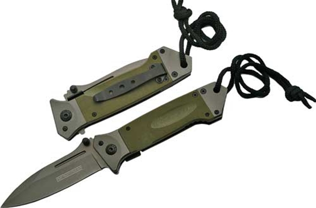 Picture of Szco Rite Edge Rite Edge 3.5" G10 Heavy Assisted Folder OD Green Hndl 300362GN