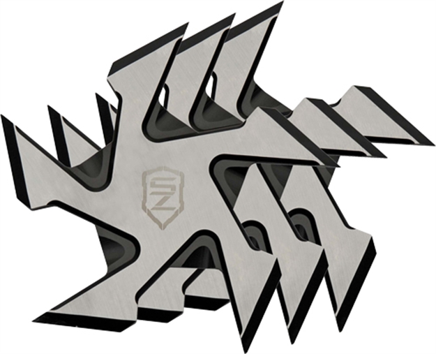 Picture of Szco Sierra Zulu Sierra Zulu 4" Buzzsaw Throwing Star Set 3Pack W/Shth SZ5600CP