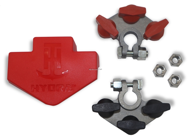 Picture of T-H Hydra 3 - Post Battery Terminal Multiplier With Cover And Threaded Nuts