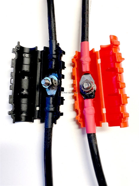 Picture of T-H Hydra Battery Cable Extender Kit - Black - Red