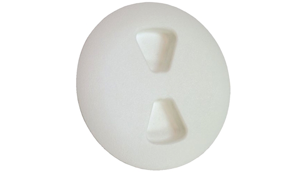 Picture of T. H. Marine Deck Plate Tout LP 6" Wht