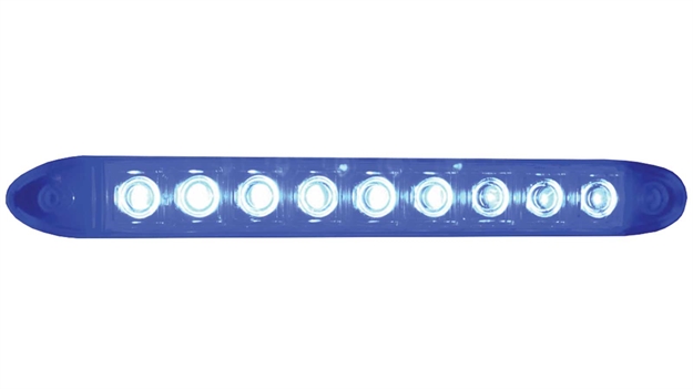 Picture of T. H. Marine Led Flex Bar 9Led Blue