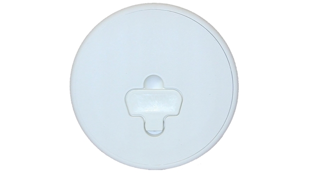 Picture of T. H. Marine Quick Rel Deck Plte 8"Pwht