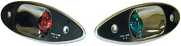 Picture of T. H. Marine Shark Eye Bi-Clr Nav.Lts