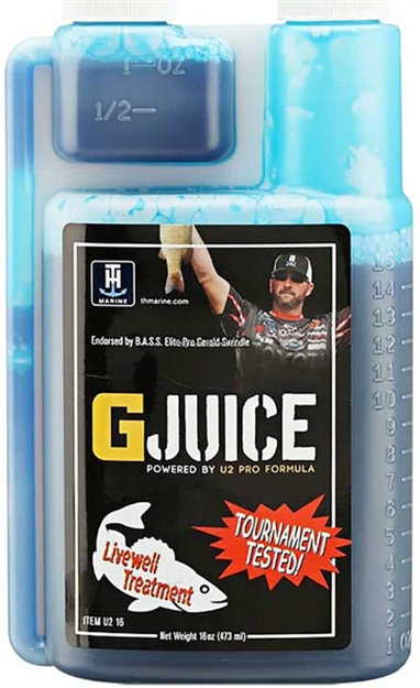 Picture of T-H Marine Supplies, Inc. G Juice Freshwater U2 Pro Formula,16Oz Dual Neck Bottle, Treats 960 Gal