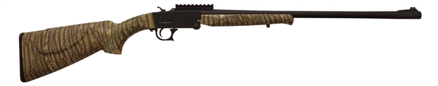 Picture of  Silver Eagle Arms Th3624yc-Pkg Sidekick Package 410 Gauge 24" 1Rd 3", Black Rec/Barrel, Fixed Mossy Oak Bottomlands Furniture, Includes 4 Chokes (1 Turkey Extended) & Konus Red/Green Dot Sight (Youth) 812052025531