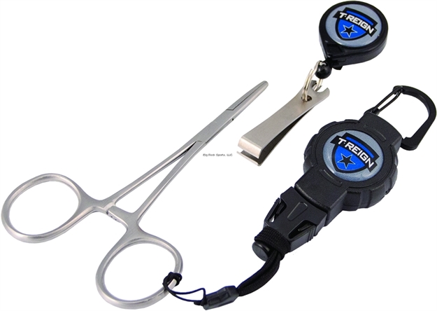 Picture of T-Reign Fisherman's Combo Nippers,Forceps,Zinger Small W/Carab