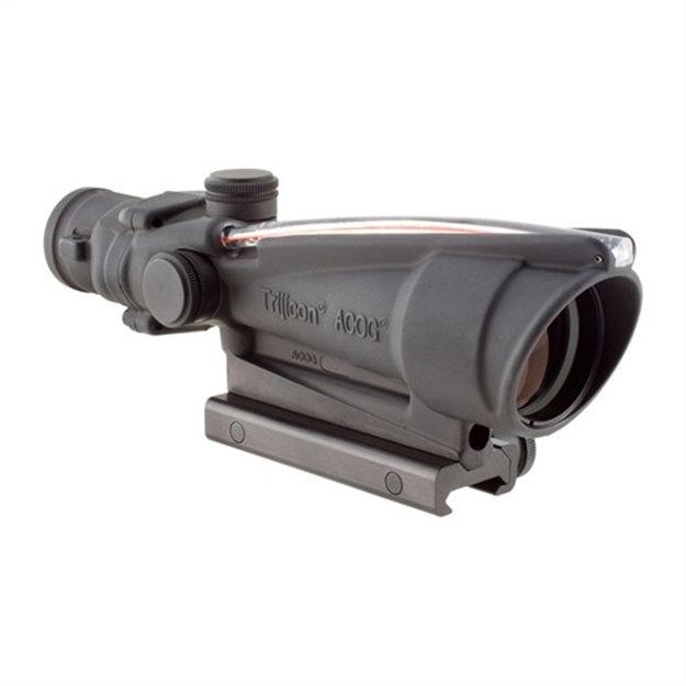 Picture of Trijicon 100145 Acog  Matte Black 3.5X35mm Illuminated Red Chevron .223/5.56 Bdc Reticle TA11F 719307301306