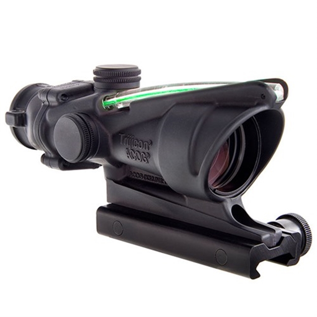 Picture of Trijicon 100218 Acog  Black Hardcoat Anodized 4X 32Mm Illuminated Green Chevron .223/5.56 Bdc Reticle TA31F-G 719307302945