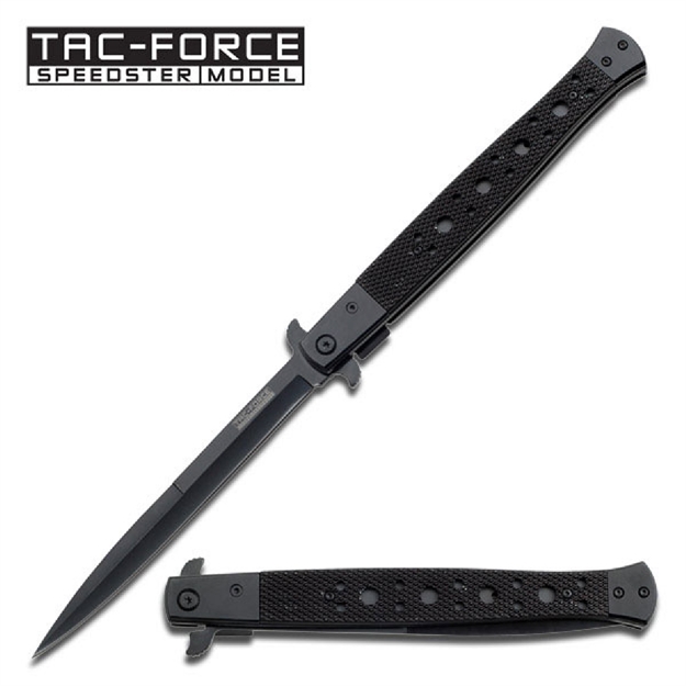Picture of Tac-Force Assisted 5.5 IN Blade Black Aluminum Handle