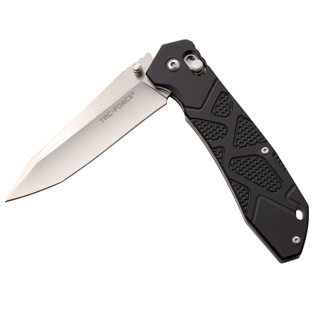 Picture of Tac-Force Folder 3.5 IN Blade Black Aluminum Handle Tf-1031Bk