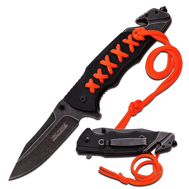 Picture of Tac Force Spring Assisted Knf 5.15In -3.25Instonewash SS Bld