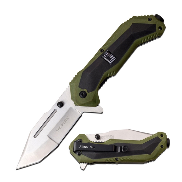 Picture of Tac-Force Spring Assisted Knife - Green