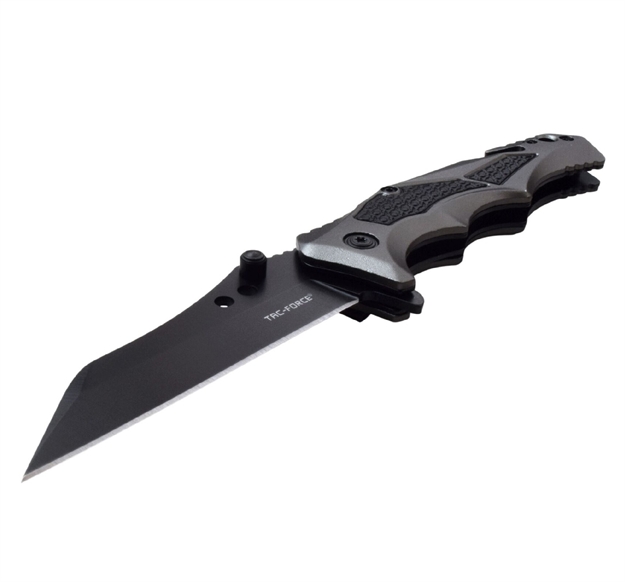 Picture of Tac-Force Tf-978Bgy Assisted 3.5 IN Blade Aluminum Handle