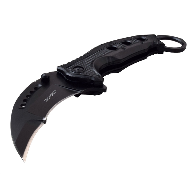 Picture of Tac-Force Tf-985Bk Assisted Karambit 3 IN Blade Aluminum