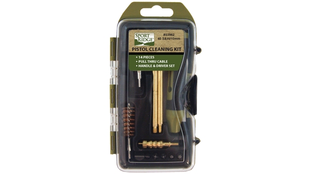 Picture of Tac Shield Ridge Cleaning Kit Pistol 40Cal/10Mm 14Pc< 03962