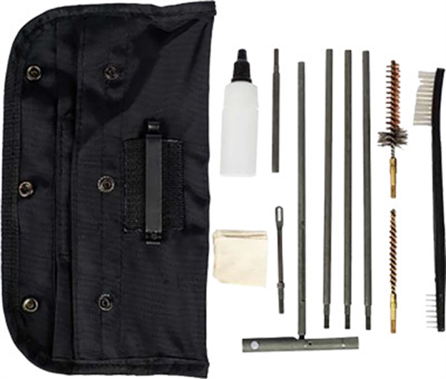 Picture of Tac Shield Shield Cleaning Kit Ar15/M16 GI Field Black Pouch 03960 843119030717