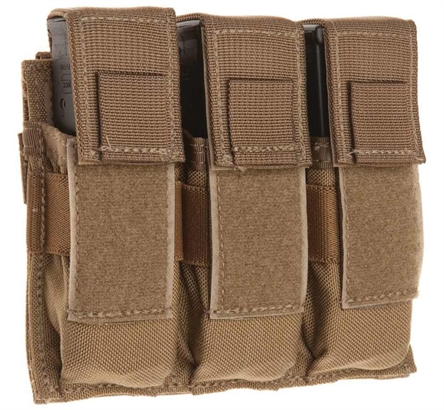 Picture of  Tacshield T3603cy Universal Triple Pistol Triple Coyote 1000D Nylon
