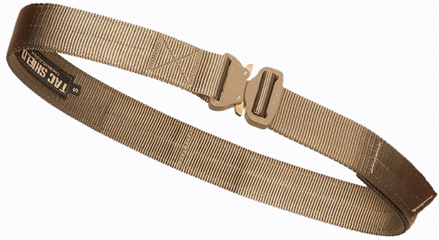 Picture of Tacshield T303lgcy Tactical Gun Belt Coyote Webbing 38"-42" 1.75" Wide Buckle Closure T303-LGCY