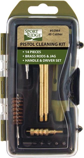 Picture of Tac Shield Ridge Cleaning Kit Pistol 45Cal 14Pc 03964