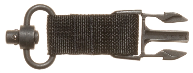 Picture of  Tacshield T6093bk QD Sling Attachment  For QD Push Button Black Webbing 843119032438