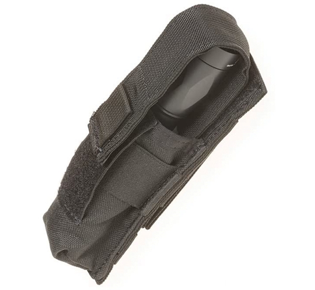 Picture of  Tacshield T4001bk Suppressor/Light Pouch  Cordura 1000D Nylon Black