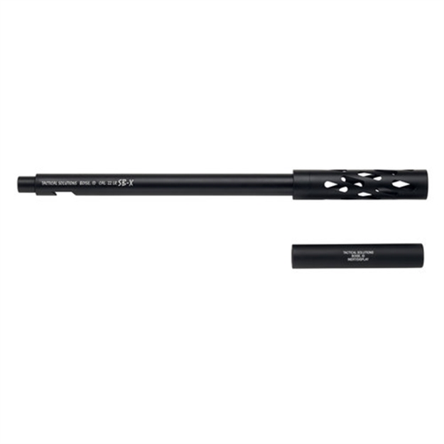 Picture of Tactical Solutions 1022Sbxmb X-Ring Sb-X Barrel 22 LR 16.50" Black Matte Aluminum Fits Ruger 10/22 SBX-02
