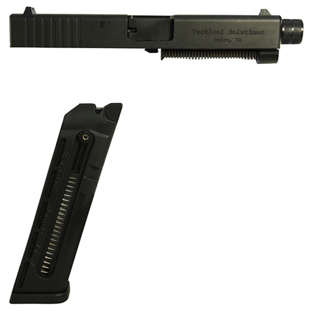 Picture of Tactical Solutions Tsgcon19te Tsg-22 Conversion Kit Compatible W/Glock 19/23/32/38, 22Lr Black 4.80" Steel Barrel, Includes Magazine TSG-22 19/23 TE 879971002623