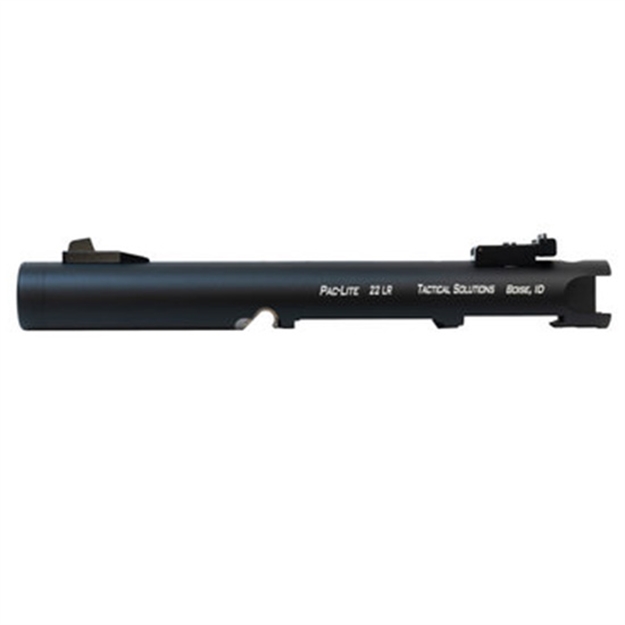 Picture of  Tactical Solutions Pliv45tembnf Pac-Lite Barrel & Receiver 22 LR 4.50" Threaded Black Anodized, Fits Ruger 22/45/Mark Iv/Mark Ii/Mark IV 22/45 879971008137