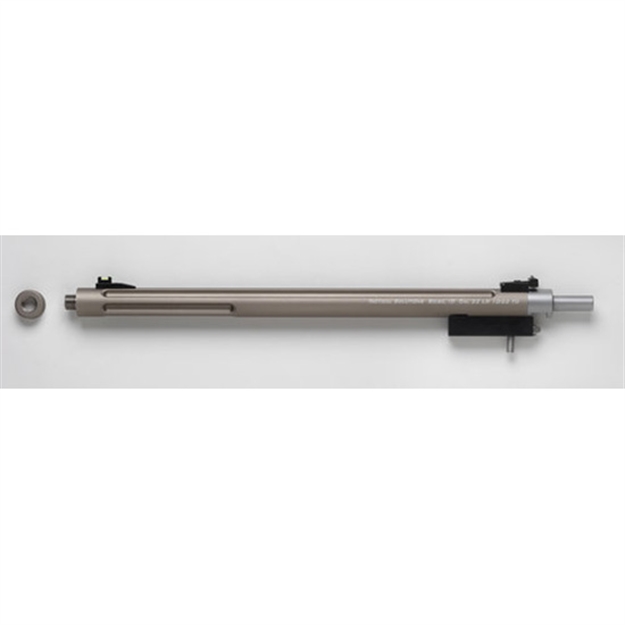 Picture of Tactical Solutions 1022Tdqs X-Ring Barrel 22 LR 16.50" Quicksand Finish Aluminum Material With Fluting, Threading & Sights For Ruger 10/22 Takedown 1022TD-QS