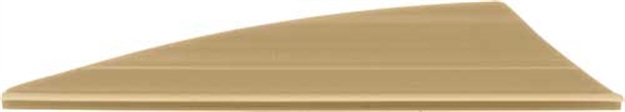 Picture of Tac Vanes Vanes Driver 2.75" Tan 36 Pack 80TAC-0360112-1227