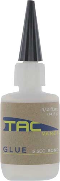 Picture of Tac Vanes Vanes Glue 0.5 OZ Bottle 1-Pack 80TAC-0126100-1149 810024611492