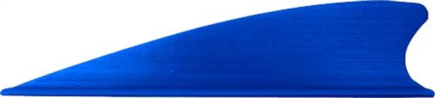 Picture of Tac Vanes Vanes Matrix 2.25" Shield Cut Blue 36 Pack! 80TAC-0360302-1062