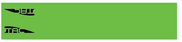 Picture of Tac Vanes Vanes Standard Arrow Wrap 4.675" Green 13 Pack 80TAC-0135103-1141