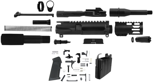 Picture of Tacfire  9Mm Pst Build Kit W/Lpk Adc 9Mm Luger Build Kit Adc W/Lpk 7.5" Barrel Black Nitride
*Sports South Exclusive