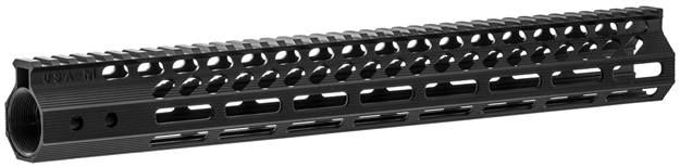 Picture of Tacfire  Ar15  Slim Mlok Aluminum 15In Black Hard Coat Anodized