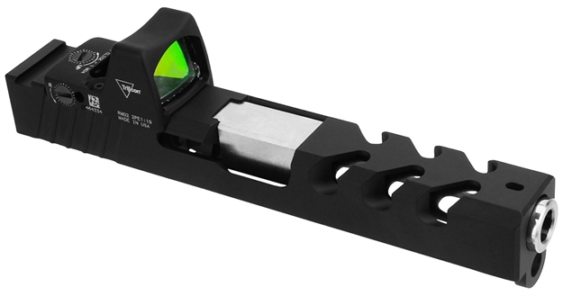 Picture of Tacfire Glk2340swkit Glock 23 Slide Compatible  416R Stainless Steel Cerakote Graphite Black With 4" Barrel