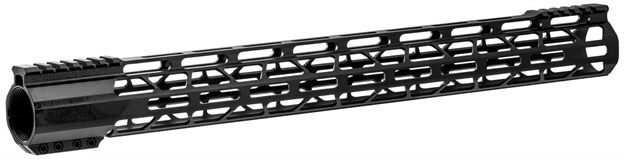 Picture of Tacfire Hg023081925 Ar-10 Ultra Slim 
Ar Platforms Aluminum Black Hard Coat Anodized 19.25"