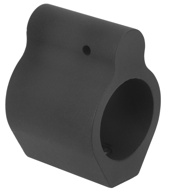 Picture of Tacfire Mar001s Low Profile  .875 Bull Barrel Micro Gas Block 223 Rem/5.56 Nato/308 Win 4140 Steel Black Phosphate