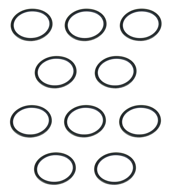 Picture of  Tacfire Mar063 Ar15  Black Barrel Nut Shim 10 Pack 811261022188