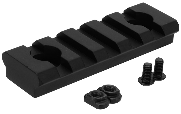 Picture of  Tacfire Mar105s M-Lok Accessory Picatinny Rail 2 3/8"  Black Anodized