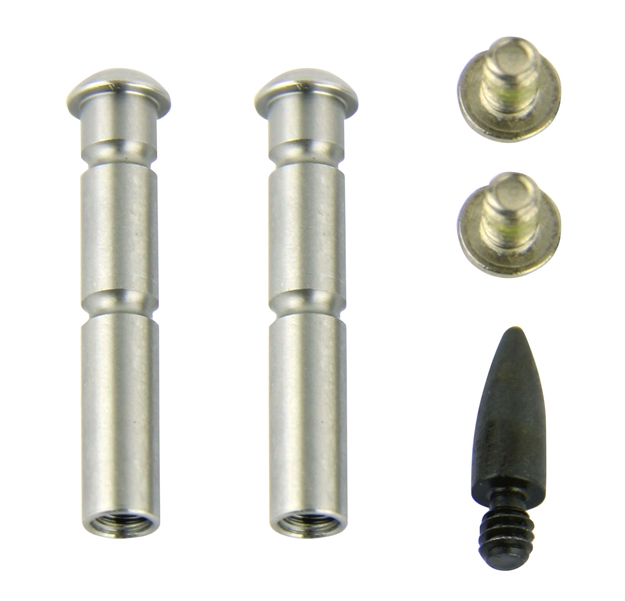 Picture of  Tacfire Mar108ss Anti-Walk Pin Set  Silver Stainless Steel Ar-15