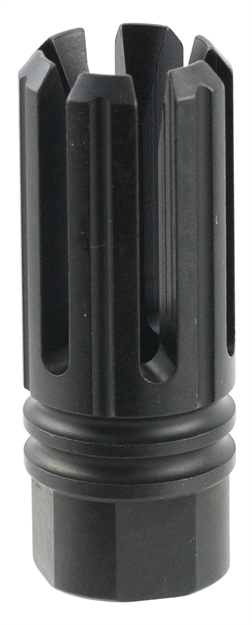 Picture of Tacfire Mz10059mm 9Mm Luger 6 Prong Flash Hider 1/2X36 Tpi Black Nitride Steel