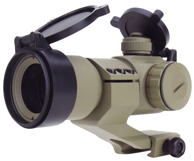 Picture of  Tacfire Rd004t 1X30 Dual Illuminated Red/Green Dot Sight  Tan 1 X 30 MM 2 Moa Dot