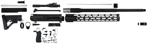 Picture of Tacfire Rk65crdlpk20 AR  6.5 Creedmoor Build Kit With 20" Black Nitride Barrel